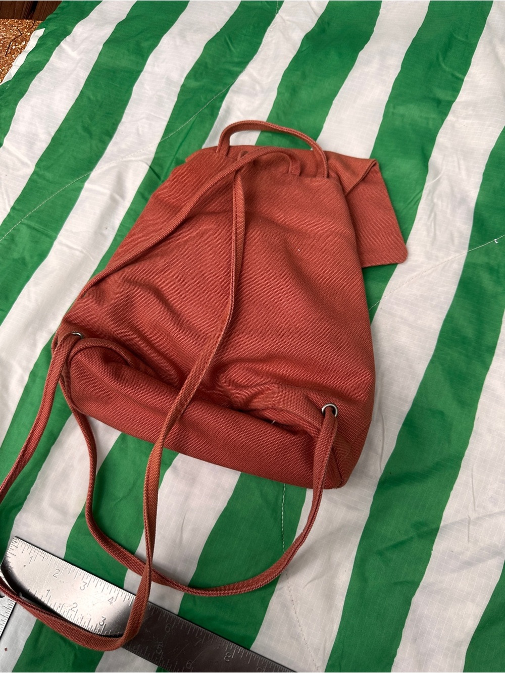 BAGGU mini drawstring canvas backpack - Picture 2 of 3